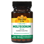 Country Life Chelated Molybdenum - B005P0H1XY Country Life Chelated Molybdenum - B005P0H1XY