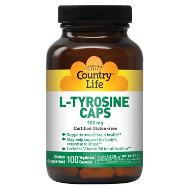 Country Life L-Tyrosine Caps - B001185XGQ