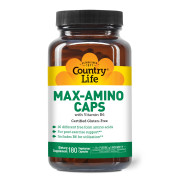 Country Life Max-Amino Caps with Vitamin B-6 - B000Z91280 Country Life Max-Amino Caps with Vitamin B-6 - B000Z91280