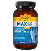 Country Life Max for Men Multivitamin & Mineral Complex Iron-Free - B0016BHUEG