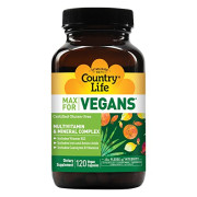 Country Life Max for Vegans Multivitamin & Mineral Complex - B005P0E3F8