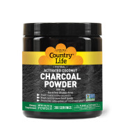 Country Life Natural Activated Coconut Charcoal Powder - B077C7CCTK Country Life Natural Activated Coconut Charcoal Powder - B077C7CCTK