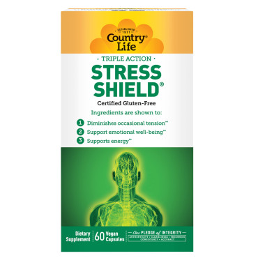 Country Life Stress Shield Triple Action - B003BHWVPG