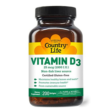 Country Life Vitamin D3 - B005C65BWE