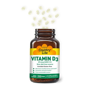 Country Life Vitamin D3 - B005C65BWE