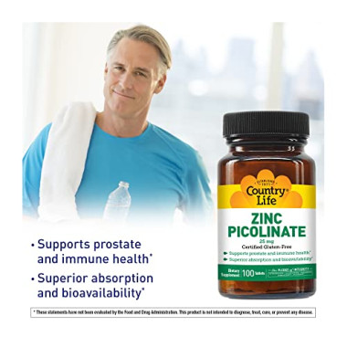 Country Life Zinc Picolinate - B0019GVXHS