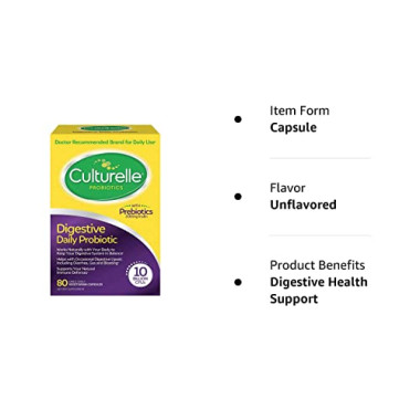 Culturelle Digestive Health Daily Probiotic - B07ML1Y8G7