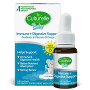 Culturelle Probiotics Baby Grow+Thrive Probiotics+Vitamin D Drops 0-12 Months - B075RDZ3WF