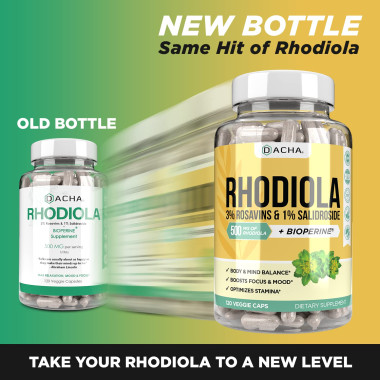 DACHA Rhodiola Focus Mood Brain Booster - B07K1DQTGK