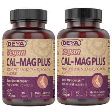 Deva Vegan Cal-Mag Plus - B001GAOI06