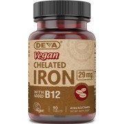 Deva Vegan Chelated Iron - B005JLFPIM