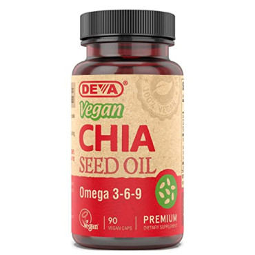 Deva Vegan Chia Seed Oil Omega 3-6-9 - B00EZLI5KW
