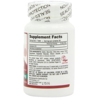 Deva Vegan Coenzyme Q10 - B0042W25GE
