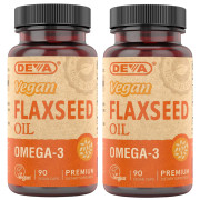Deva Vegan Flaxseed Oil Omega-3 - B001GAOHV6