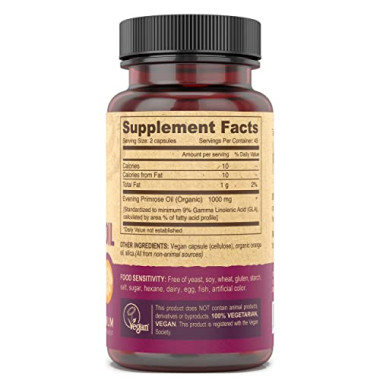 Deva Vegan Premium Evening Primrose Oil - B002XDQSTE