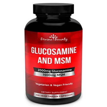 Divine Bounty Glucosamine And MSM - B0126ZF0B0