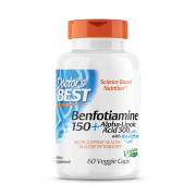 Doctor's Best Benfotiamine 150 + Alpha-Lipoic Acid 300 with BenfoPure - B009PPMKEK