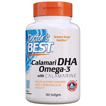 Doctor's Best Calamari DHA 500 with Calamarine - B0057M3SDM
