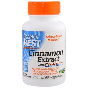 Doctor's Best Cinnamon Extract with CinSulin - B06XXC8CNW