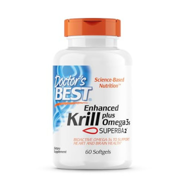 Doctor's Best Enhanced Krill Plus Omega3s with Superba Krill - B003XA2IGS