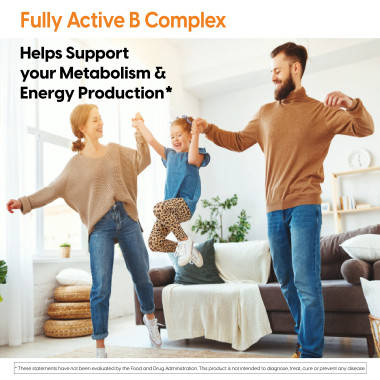 Doctor's Best Fully Active B Complex with Quatrefolic - B00DWDZPBG