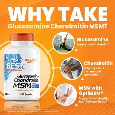 Doctor's Best Glucosamine Chondroitin MSM - B000I4DFAK
