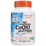 Doctor's Best High Absorption CoQ10 Plus PQQ - B01LXLDV3D
