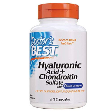 Doctor's Best Hyaluronic Acid + Chondroitin Sulfate with BioCell Collagen - B000NRXNOK