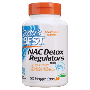Doctor's Best NAC Detox Regulators with Seleno Excell - B007HI7IZS