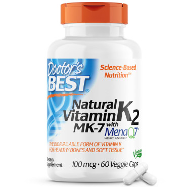 Doctor's Best Natural Vitamin K2 MK-7 with MenaQ7 - B00O4BQIQQ
