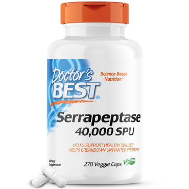 Doctor's Best Serrapeptase - B0019H366I