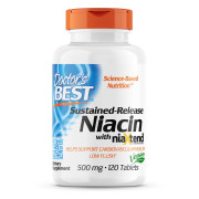 Doctor's Best Sustained-Release Niacin with niaXtend - B0041SFOY4 Doctor's Best Sustained-Release Niacin with niaXtend - B0041SFOY4