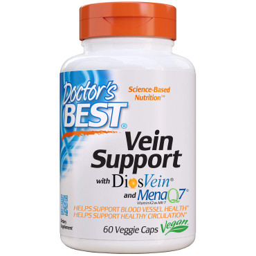 Doctor's Best Vein Support with DiosVein and MenaQ7 - B0013I1RE6