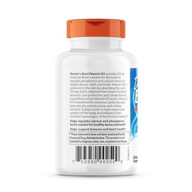 Doctor's Best Vitamin D3 - B0050MYHBQ