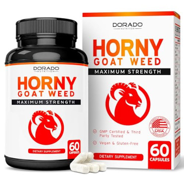 Dorado Nutrition Horny Goat Weed Men or Women USA Made - B07W8Y9GKF