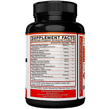 Dorado Nutrition Horny Goat Weed Men or Women USA Made - B07W8Y9GKF