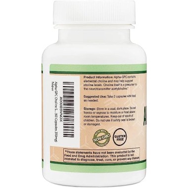 Double Wood Supplements Alpha GPC Dietary Supplement - B00XWQSD7G
