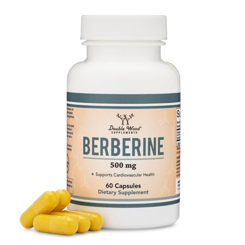 Double Wood Supplements Berberine Support Cardiovascular & Mental Health