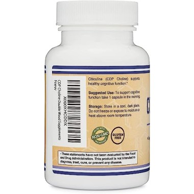Double Wood Supplements CDP Choline Citicoline - B01A3BED8U