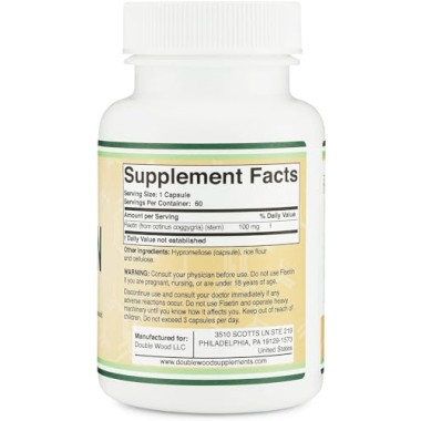Double Wood Supplements Fisetin Dietary Supplement - B082WLT5V2