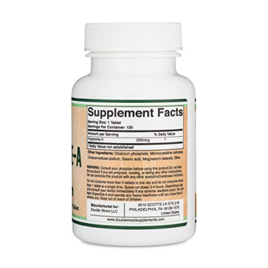 Double Wood Supplements Huperzine A Support Memory and Focus - B0767MS2KF