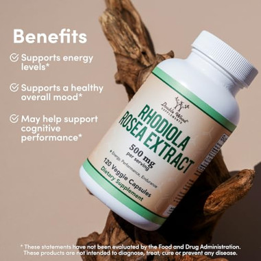 Double Wood Supplements Rhodiola Rosea Extract - B07FV1G432