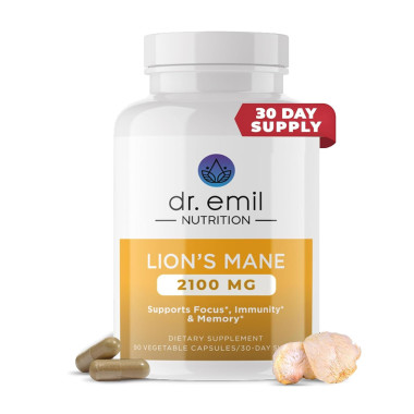 Dr Emil Nutrition Lions Mane Smart Shrooms - B07Q5DZJTK