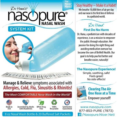 Dr. Hana’s Nasopure Nasal & Sinus Wash - B002N1TOZ6