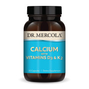 Dr. Mercola Calcium with Vitamins D3 & K2 - B079F5SHM9 Dr. Mercola Calcium with Vitamins D3 & K2 - B079F5SHM9