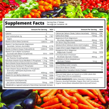 Dr. Mercola Chewable Multivitamin for Kids - B00B5HOJF4