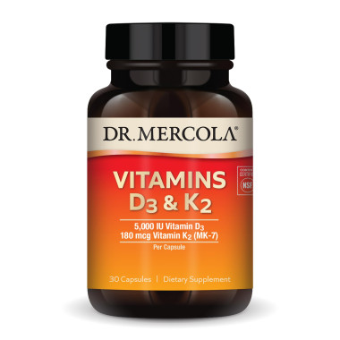 Dr. Mercola Vitamins D3 & K2 - B01BDX35R2