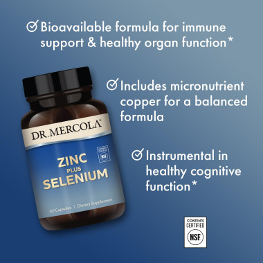 Dr. Mercola Zinc Plus Selenium - B079M3NDBF