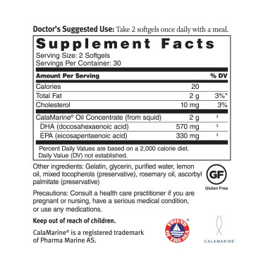 Dr. Sinatra's Clinical Grade Calamarine Omega-3 - B0083V8HPS