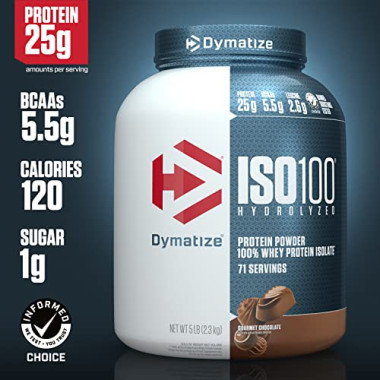 Dymatize Nutrition ISO100 Hydrolyzed 100% Whey Protein Isolate - B002N6F2UW